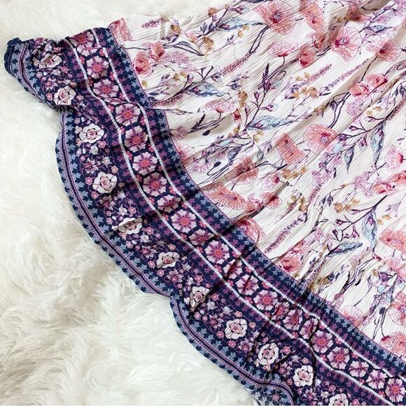 Boho Floral Print Dress - Picture 4 of 5